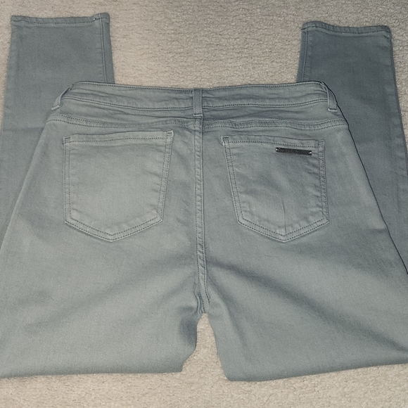 MICHAEL KORS Size 6 Colored JEANS GREAT COLOR! Green army military - Picture 7 of 13